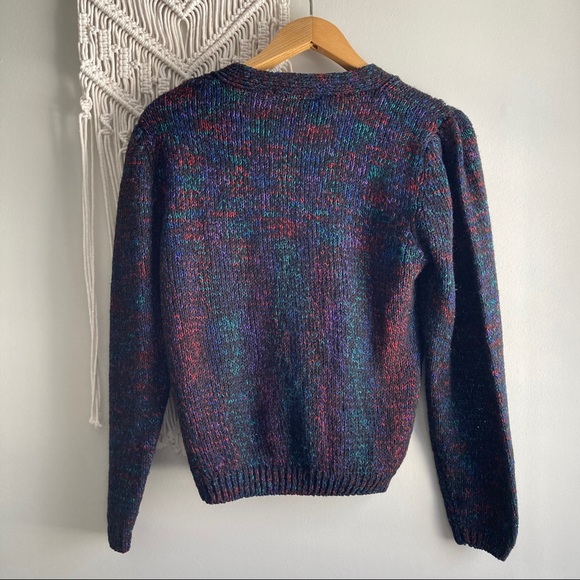 Vintage Deb Shops Hem Button Cardigan Sweater - Picture 4 of 7